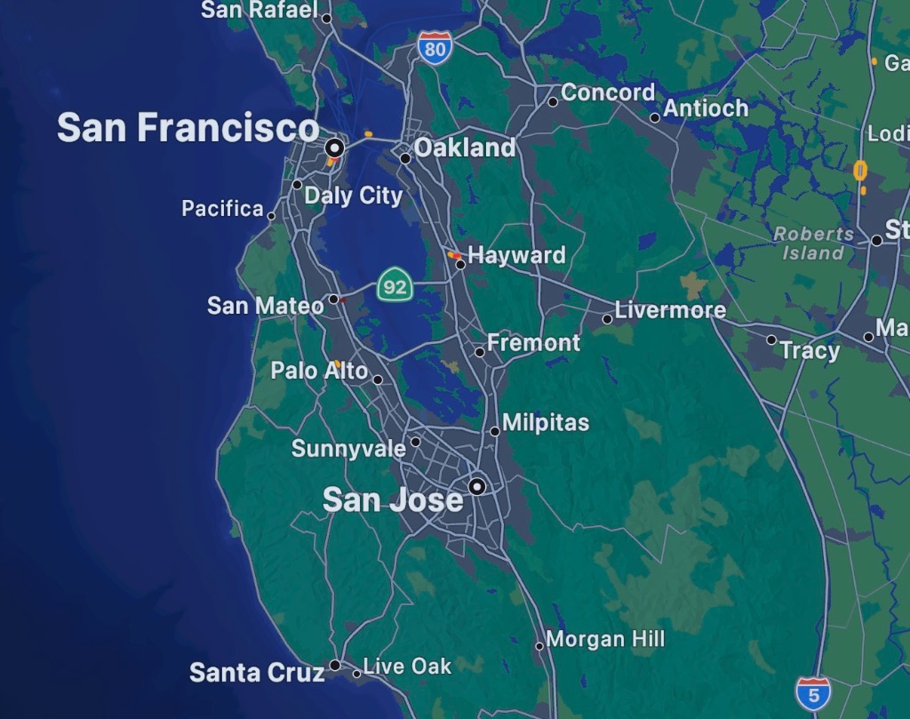 California Sales Region Map